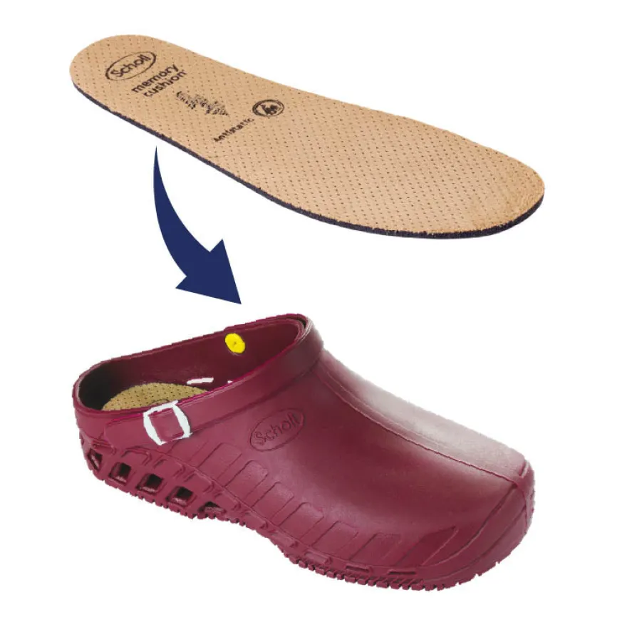 clog evo memory cushion antistatic insoles